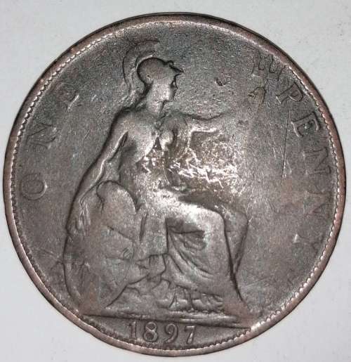 1897 - ONE PENNY - GREAT BRITAIN