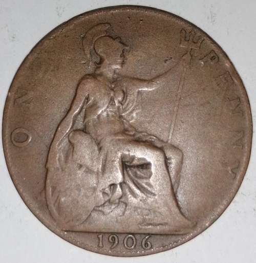 1906 - ONE PENNY - GREAT BRITAIN