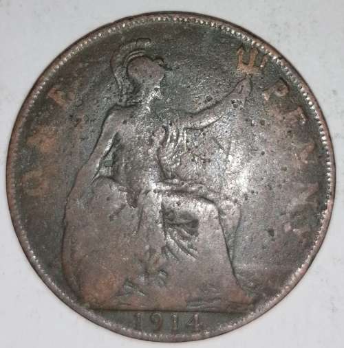 1914 - ONE PENNY - GREAT BRITAIN