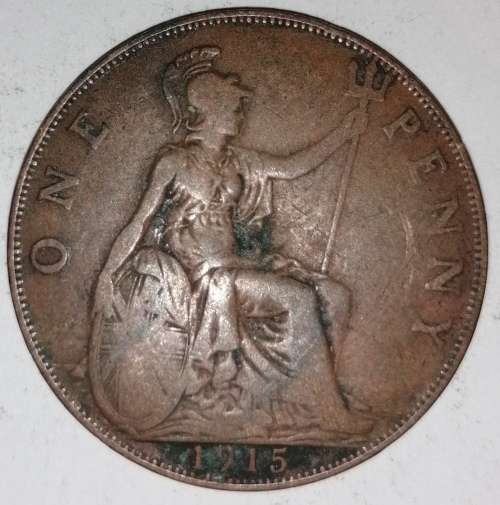 1915 - ONE PENNY - GREAT BRITAIN