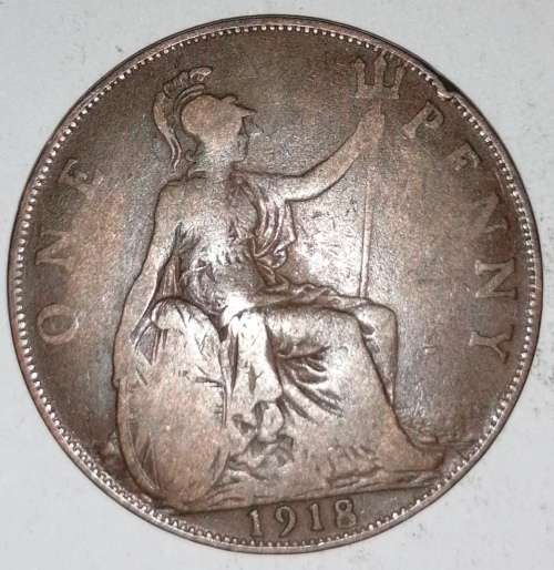 1918 - ONE PENNY - GREAT BRITAIN
