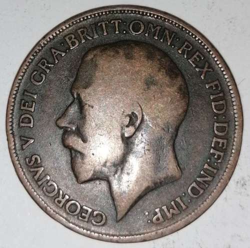 1918 - ONE PENNY - GREAT BRITAIN