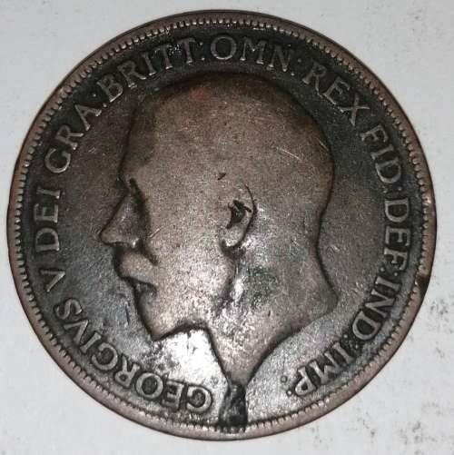 1919 - ONE PENNY - GREAT BRITAIN