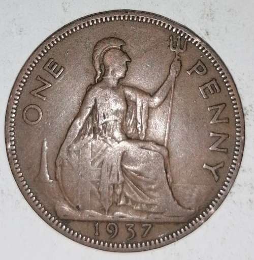 1937 - ONE PENNY - GREAT BRITAIN
