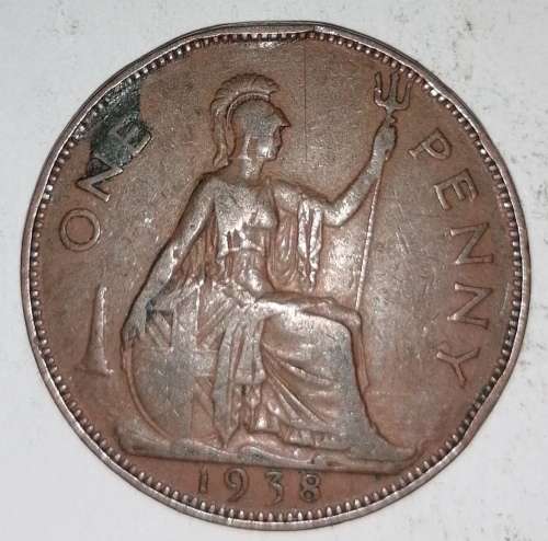 1938 - ONE PENNY - GREAT BRITAIN