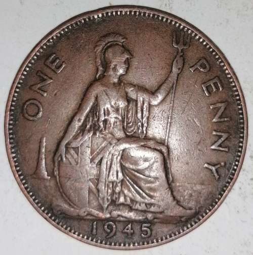 1945 - ONE PENNY - GREAT BRITAIN