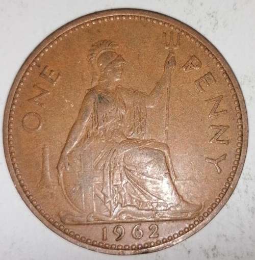 1962 - ONE PENNY - GREAT BRITAIN