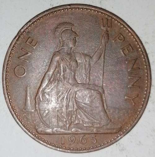 1965 - ONE PENNY - GREAT BRITAIN