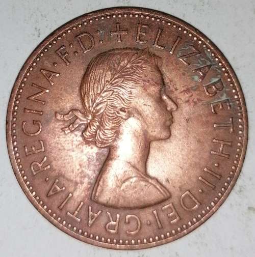 1966 - ONE PENNY - GREAT BRITAIN