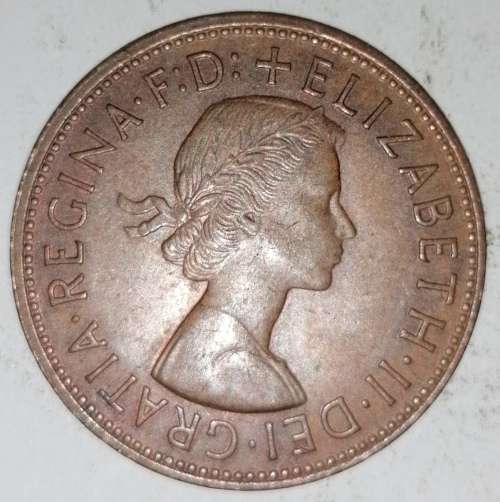 1967 - ONE PENNY - GREAT BRITAIN