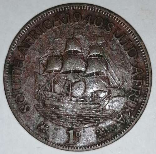 1940 - 1 PENNY - (1D) - UNION OF SOUTH AFRICA