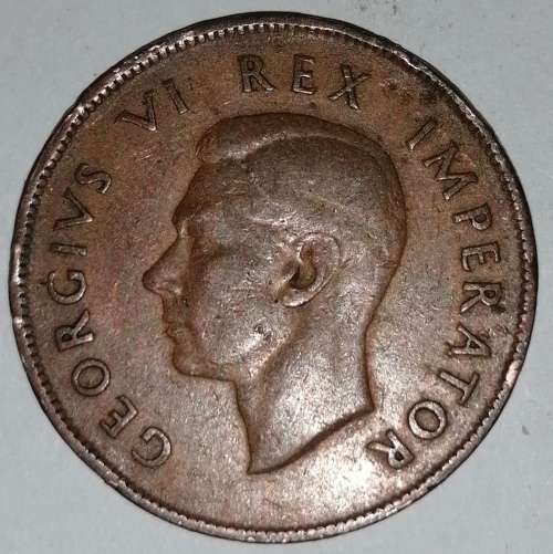 1942 - 1 PENNY - (1D) - UNION OF SOUTH AFRICA