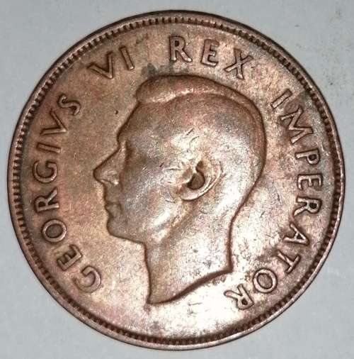 1943 - 1 PENNY - (1D) - UNION OF SOUTH AFRICA