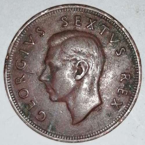 1949 - 1 PENNY - (1D) - UNION OF SOUTH AFRICA