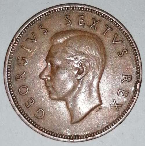 1951 - 1 PENNY - (1D) - UNION OF SOUTH AFRICA