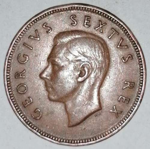 1952 - 1 PENNY - (1D) - UNION OF SOUTH AFRICA