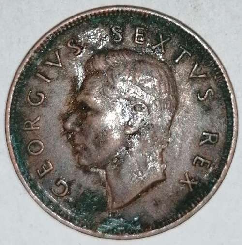 1952 - 1 PENNY - (1D) - UNION OF SOUTH AFRICA