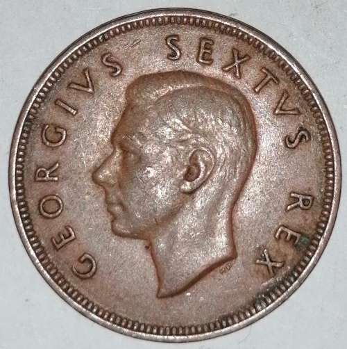 1952 - 1 PENNY - (1D) - UNION OF SOUTH AFRICA
