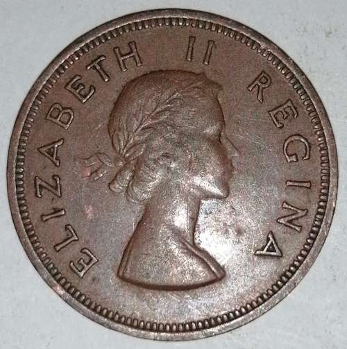 1959 - 1 PENNY - (1D) - UNION OF SOUTH AFRICA