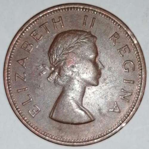 1959 - 1 PENNY - (1D) - UNION OF SOUTH AFRICA