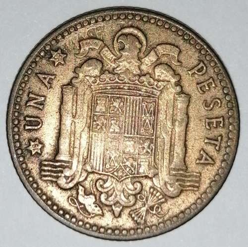 1947 (53) - 1 (UNA) PESETA - SPAIN/ESPANA