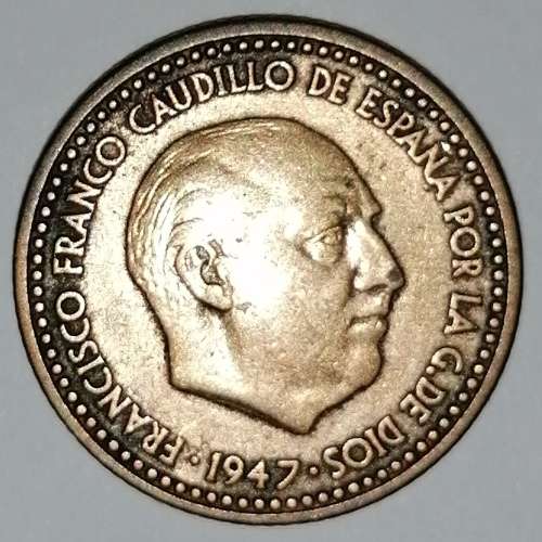 1947 (53) - 1 (UNA) PESETA - SPAIN/ESPANA