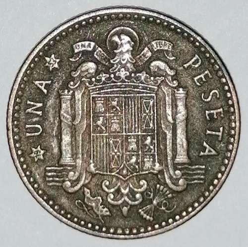 1947 (53) - 1 (UNA) PESETA - SPAIN/ESPANA