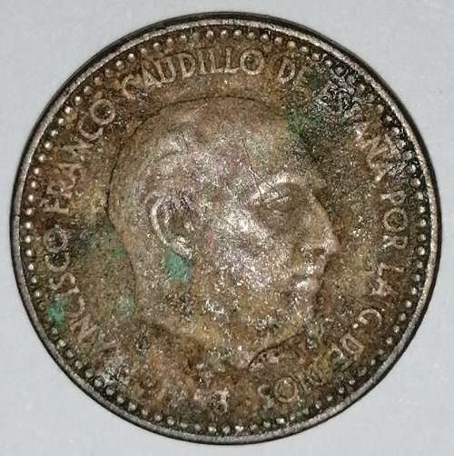 1953? - 1 (UNA) PESETA - SPAIN - ESPANA