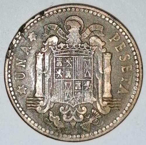 1963 - 1 (UNA) PESETA - SPAIN/ESPANA