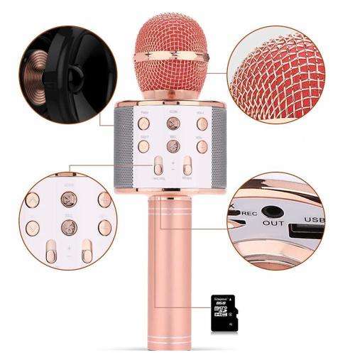 Wireless bluetooth Microphone Hifi Speaker