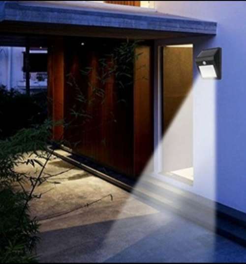 SOLAR POWERED 20 LED PIR SENSOR +CDS NIGHT SENSOR