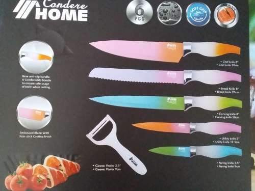 Professional high Quality 6pcs Kitchen knife set