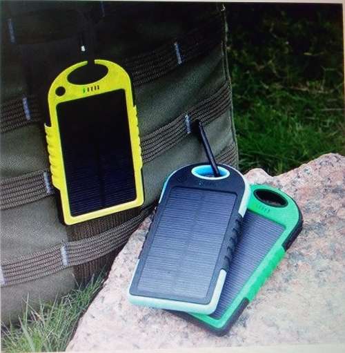MULTIFUNCTION CELL FONE SOLAR CHARGER 3500mAH