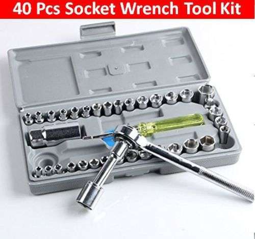 40 PCS COMBINATION SOCKET WRENCH SET