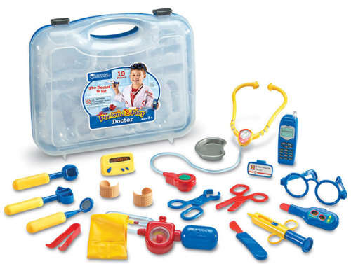 Kids Simulation Medicine Box Doctor Toys Sets Funny Pretend Play Nurse Medical Kits for