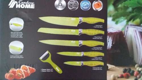 PROFESSIONAL HIGH QUALITY 6PCS KITCHEN  KNIFE SET