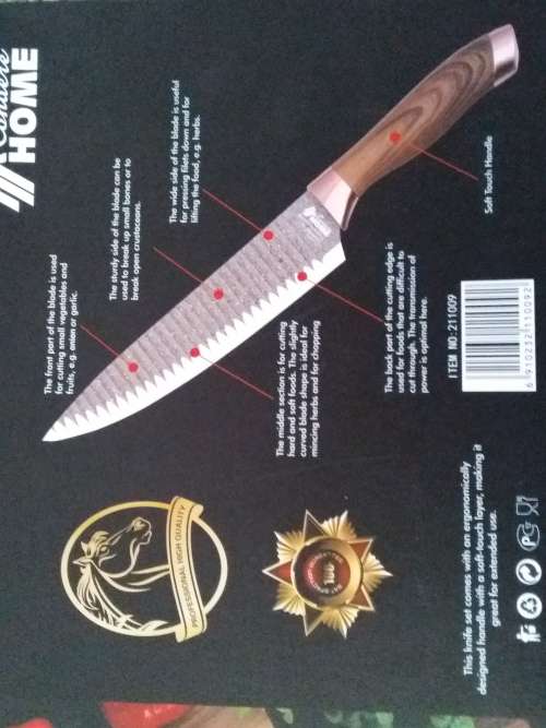 PROFESSIONAL HIGH QUALITY 6PCS KNIFE SET
