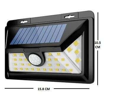 50 led Solar Induction Wall Light with Sensor 1828B