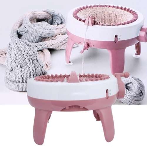 Kids Knitting Machine Mini Children Weaving Loom Knit For Hats Scarves Socks Toys