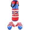 Your Dream Toys Children Boxing Toy Set Champion Punching Bag and Pair of Soft Padded Gloves
