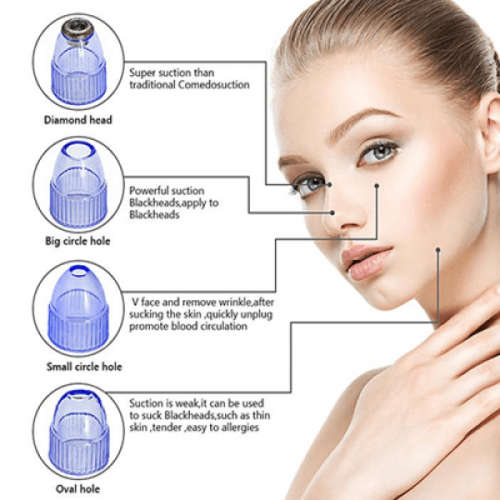 Beauty Skin Care Specialist comedo suction Vacuum Negative Pressure Expert Type Acne Pore cleaning