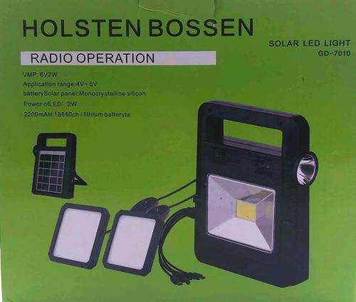 MULTIFUNCTION HOLSTEN BOSSEN SOLAR LED LIGHT COB LIGHT