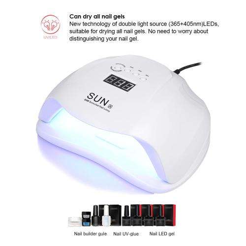 54W PROFESSIONAL GEL POLISH  LED NAIL DRYER LAMP