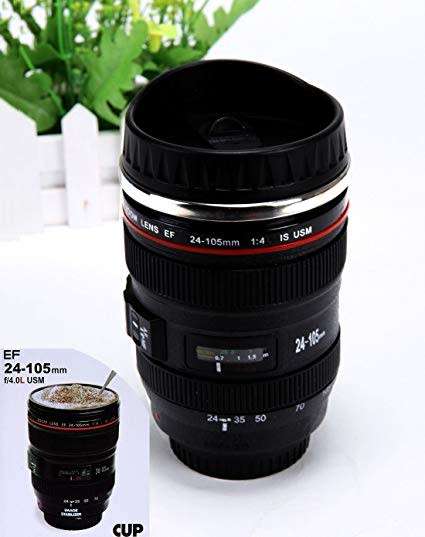 EF 24-105mm Camera Lens Coffee Cup
