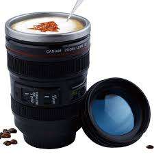 EF 24-105mm Camera Lens Coffee Cup