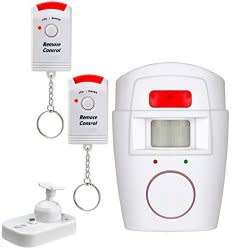 Wireless Security Infrared PIR Sensor Driveway Alarm Alert System Home Motion
