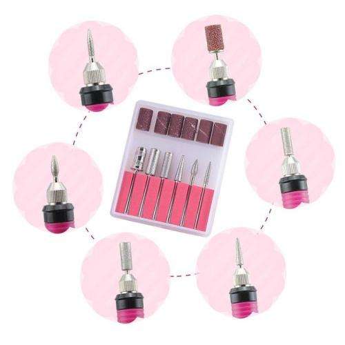 220-240V Professional Manicure Pedicure Electric Drill Nail Art Set