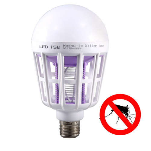 Mosquito Killer lamp Bulb 150V~240v 15W LED Night Lighting