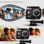 Ultra HD 4K Waterproof Sports Action Camera Camcorder With WiFi