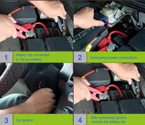 Multi-Function Car Rechargeable Battery Jump Starter Power Bank
